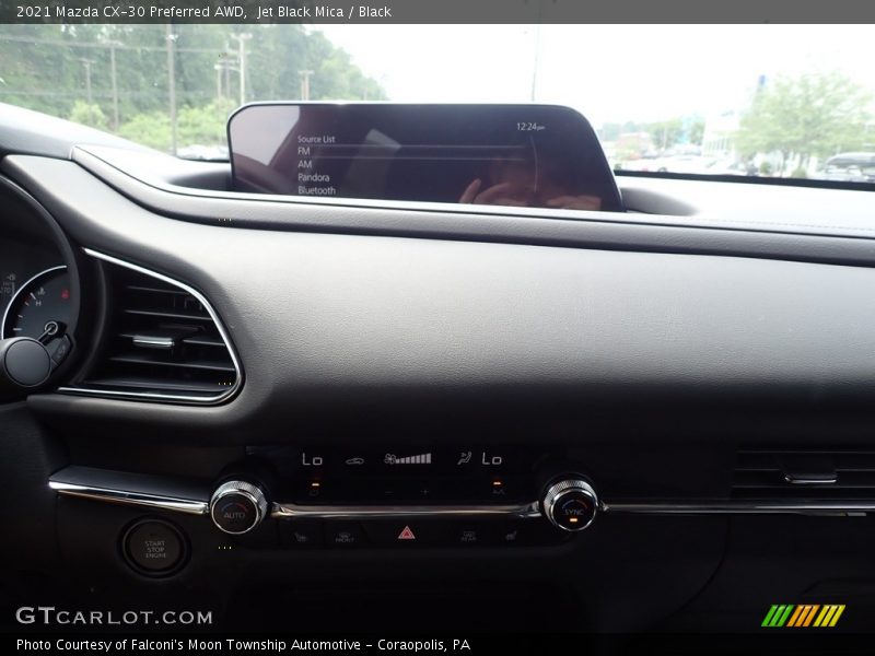 Jet Black Mica / Black 2021 Mazda CX-30 Preferred AWD