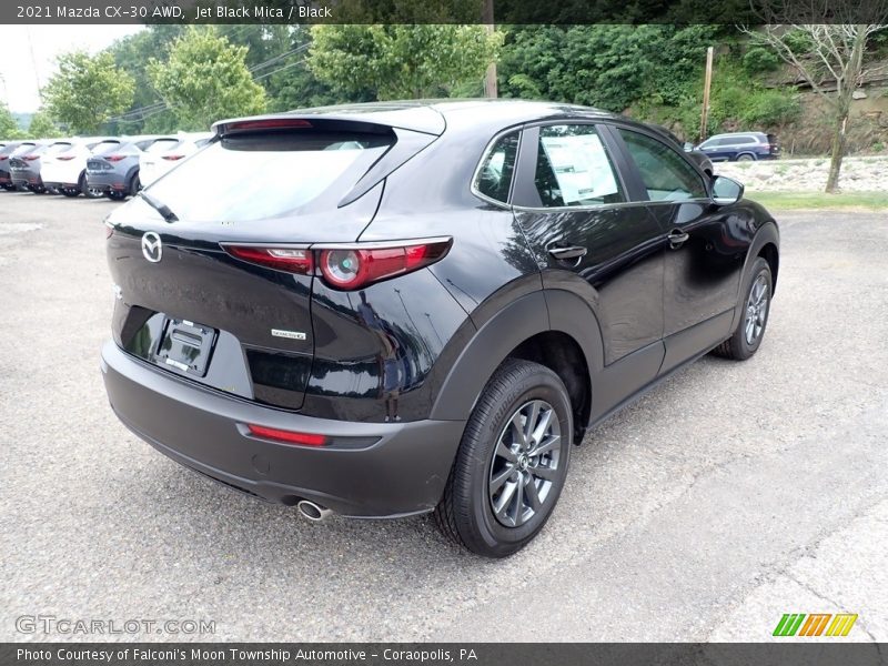 Jet Black Mica / Black 2021 Mazda CX-30 AWD