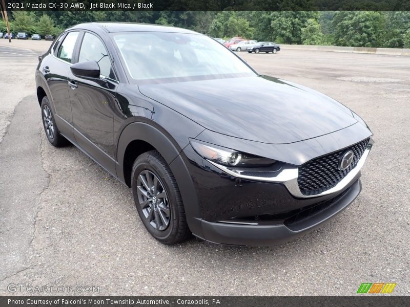 Jet Black Mica / Black 2021 Mazda CX-30 AWD