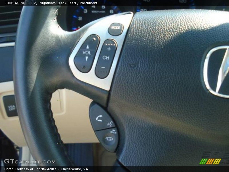Nighthawk Black Pearl / Parchment 2006 Acura TL 3.2