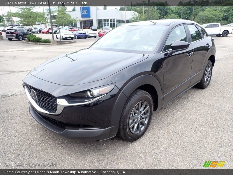 Jet Black Mica / Black 2021 Mazda CX-30 AWD