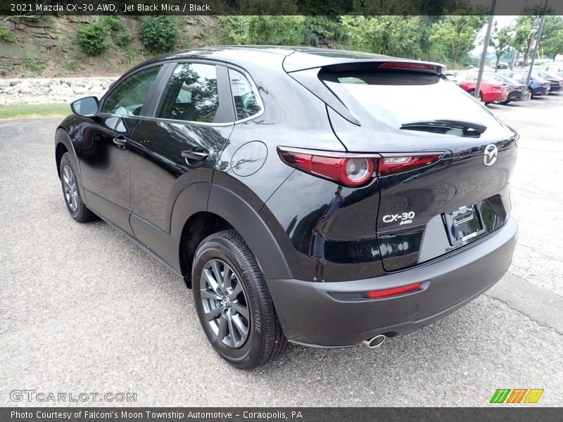 Jet Black Mica / Black 2021 Mazda CX-30 AWD