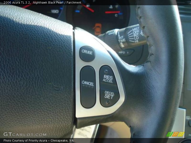 Nighthawk Black Pearl / Parchment 2006 Acura TL 3.2
