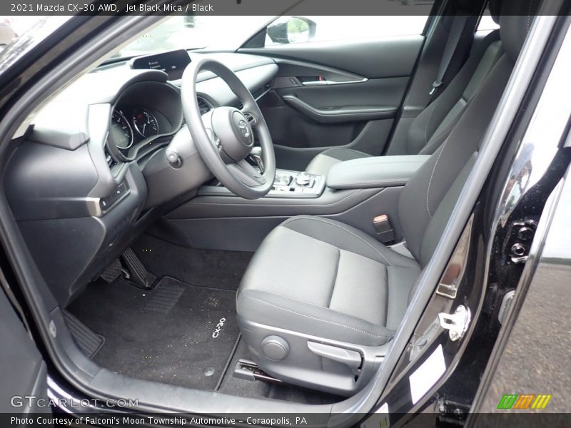 Jet Black Mica / Black 2021 Mazda CX-30 AWD