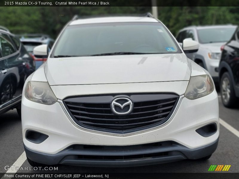 Crystal White Pearl Mica / Black 2015 Mazda CX-9 Touring