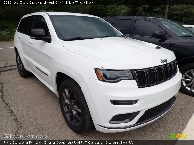 Bright White / Black 2020 Jeep Grand Cherokee Limited X 4x4