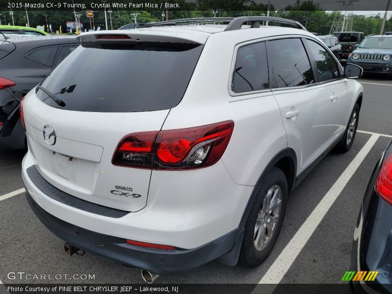 Crystal White Pearl Mica / Black 2015 Mazda CX-9 Touring