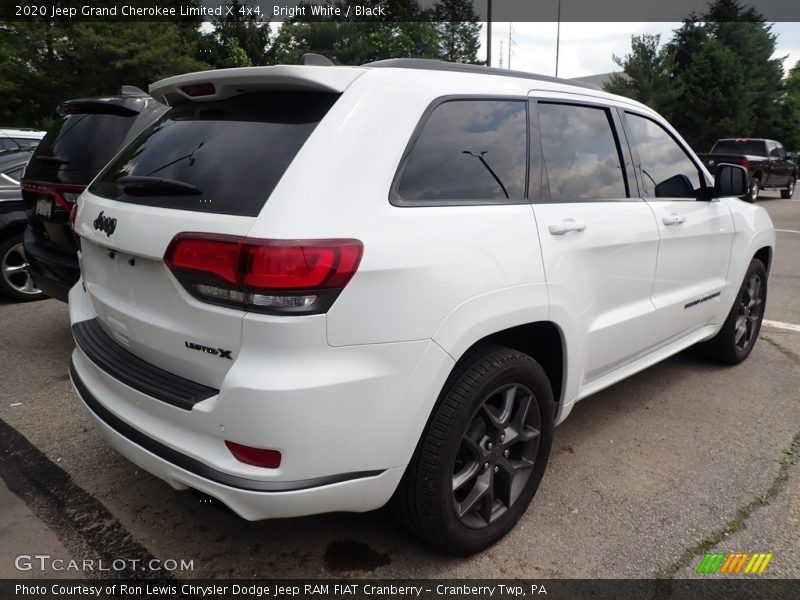 Bright White / Black 2020 Jeep Grand Cherokee Limited X 4x4