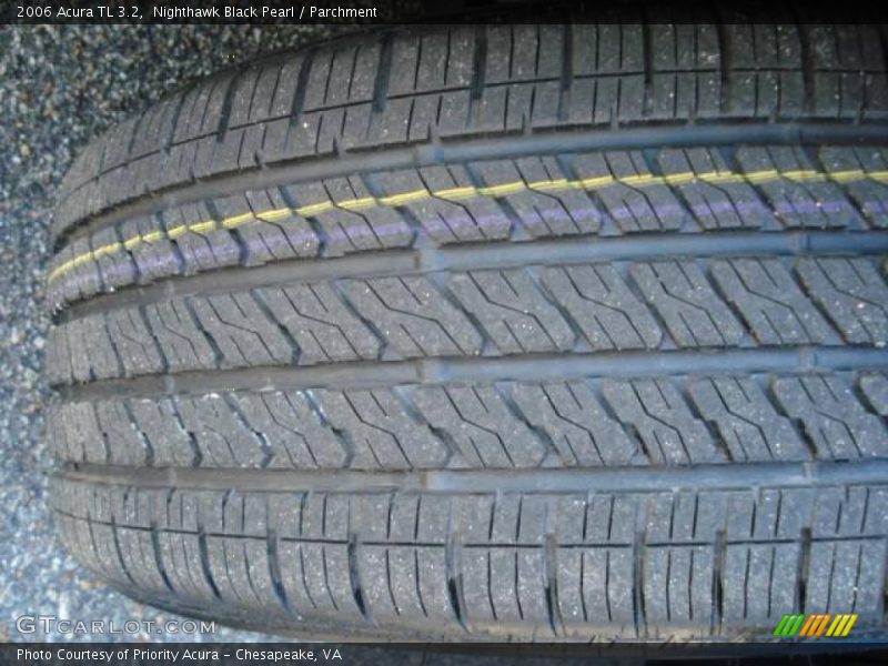 Nighthawk Black Pearl / Parchment 2006 Acura TL 3.2