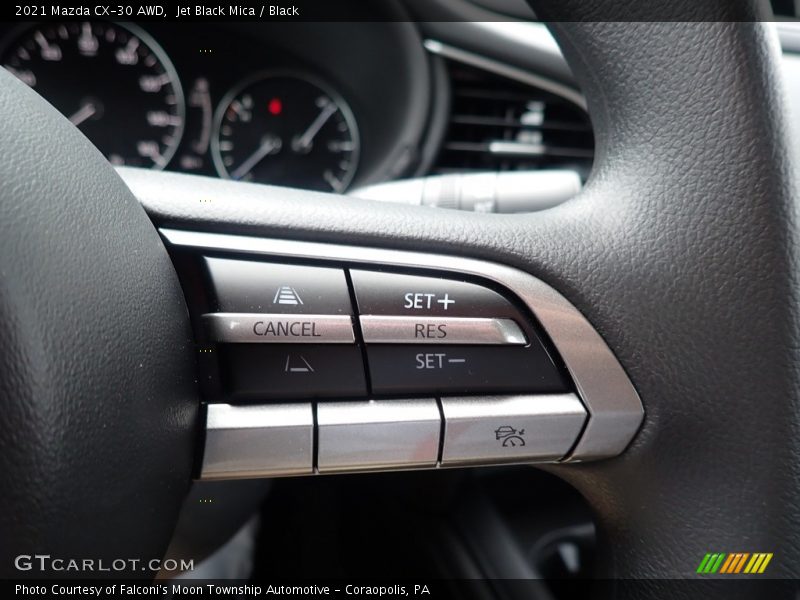 Jet Black Mica / Black 2021 Mazda CX-30 AWD
