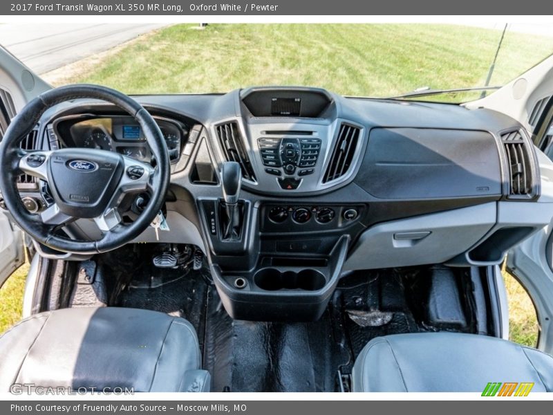 Dashboard of 2017 Transit Wagon XL 350 MR Long