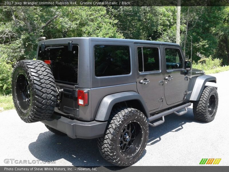 Granite Crystal Metallic / Black 2017 Jeep Wrangler Unlimited Rubicon 4x4