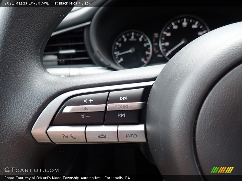 Jet Black Mica / Black 2021 Mazda CX-30 AWD