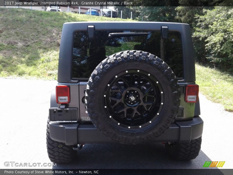 Granite Crystal Metallic / Black 2017 Jeep Wrangler Unlimited Rubicon 4x4