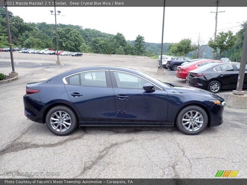  2021 Mazda3 2.5 S Sedan Deep Crystal Blue Mica