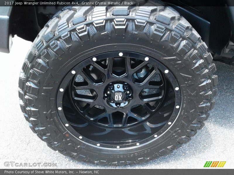 Granite Crystal Metallic / Black 2017 Jeep Wrangler Unlimited Rubicon 4x4