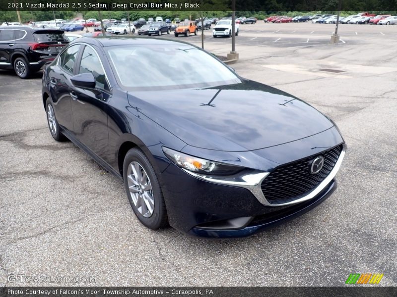 Front 3/4 View of 2021 Mazda3 2.5 S Sedan