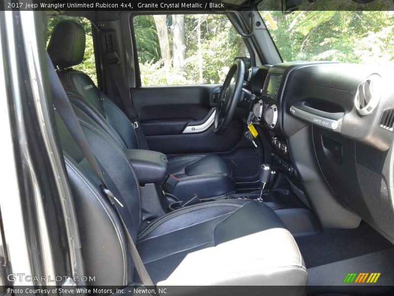 Granite Crystal Metallic / Black 2017 Jeep Wrangler Unlimited Rubicon 4x4