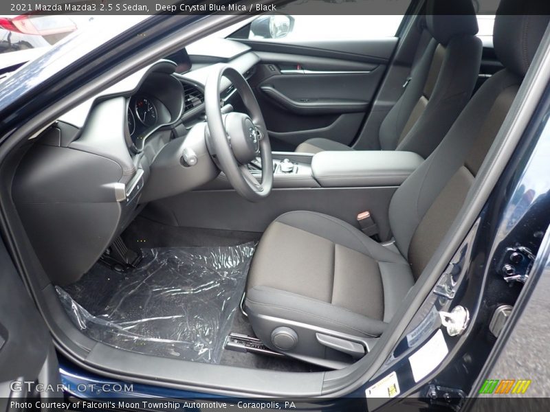  2021 Mazda3 2.5 S Sedan Black Interior