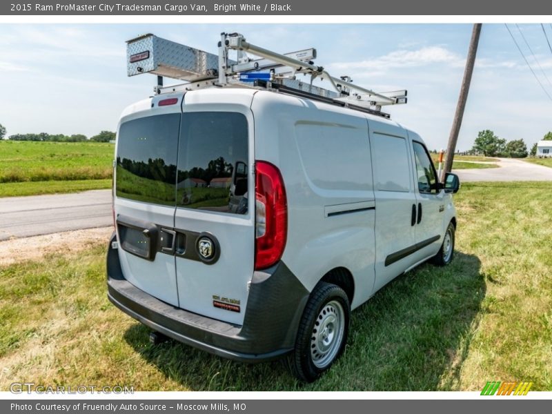 Bright White / Black 2015 Ram ProMaster City Tradesman Cargo Van