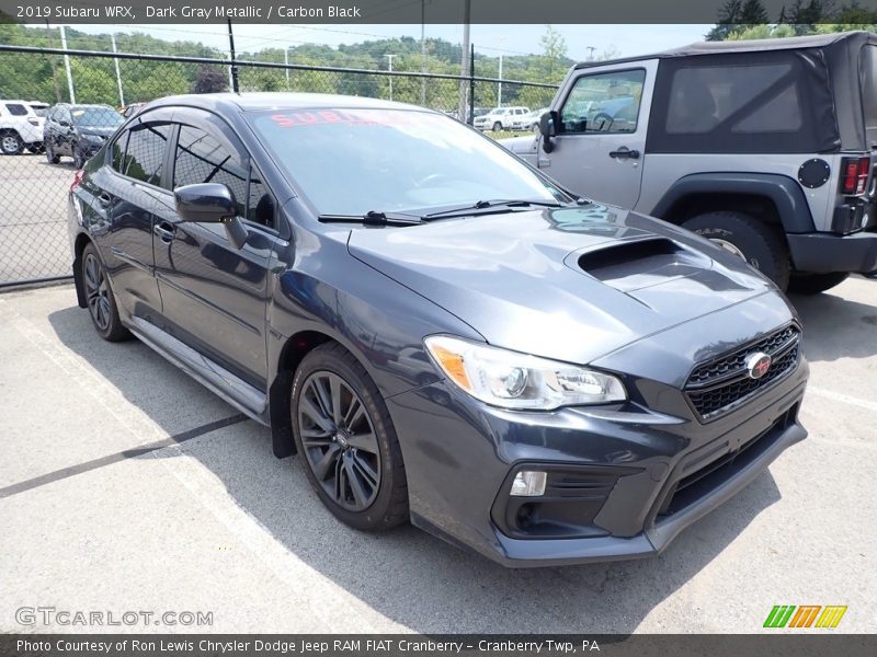 Dark Gray Metallic / Carbon Black 2019 Subaru WRX