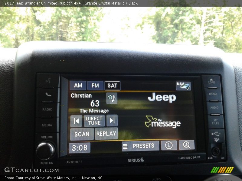 Granite Crystal Metallic / Black 2017 Jeep Wrangler Unlimited Rubicon 4x4
