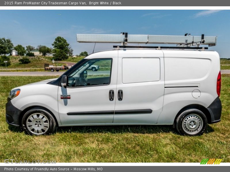 Bright White / Black 2015 Ram ProMaster City Tradesman Cargo Van