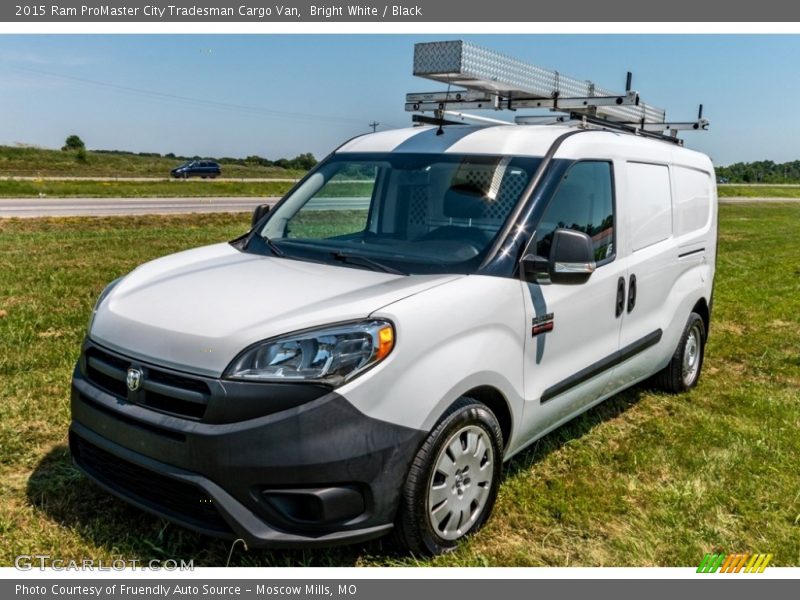 Bright White / Black 2015 Ram ProMaster City Tradesman Cargo Van