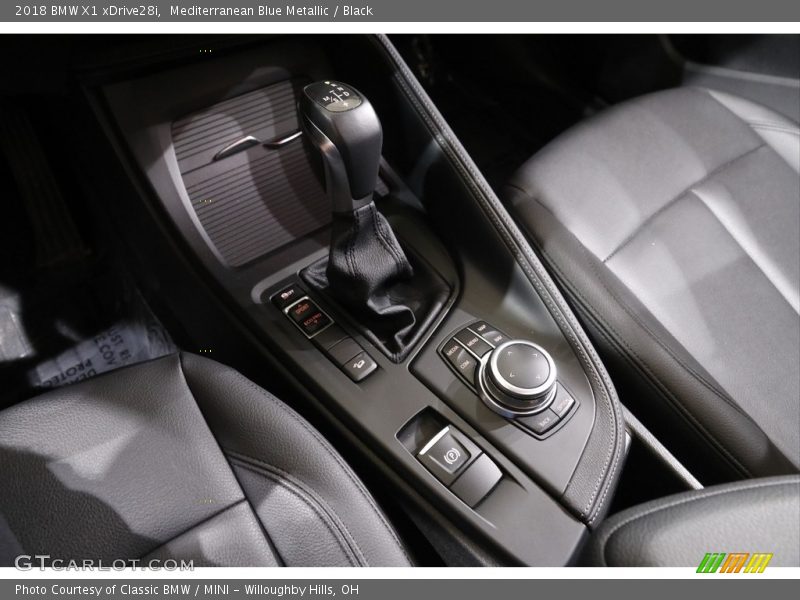 Mediterranean Blue Metallic / Black 2018 BMW X1 xDrive28i