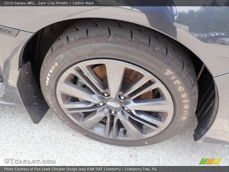 Dark Gray Metallic / Carbon Black 2019 Subaru WRX