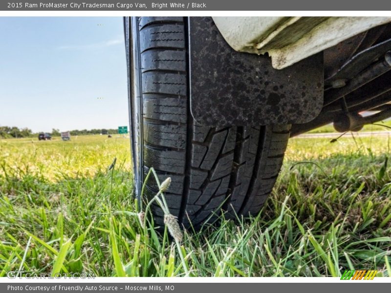 Bright White / Black 2015 Ram ProMaster City Tradesman Cargo Van