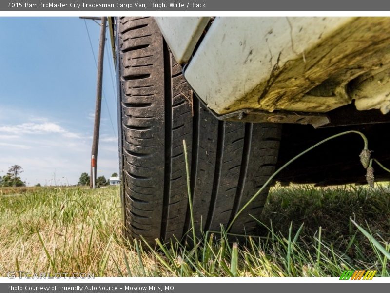Bright White / Black 2015 Ram ProMaster City Tradesman Cargo Van