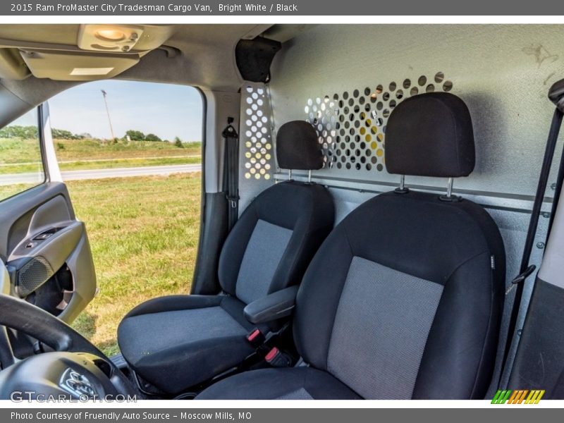 Bright White / Black 2015 Ram ProMaster City Tradesman Cargo Van