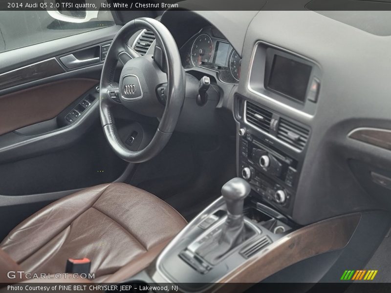 Ibis White / Chestnut Brown 2014 Audi Q5 2.0 TFSI quattro
