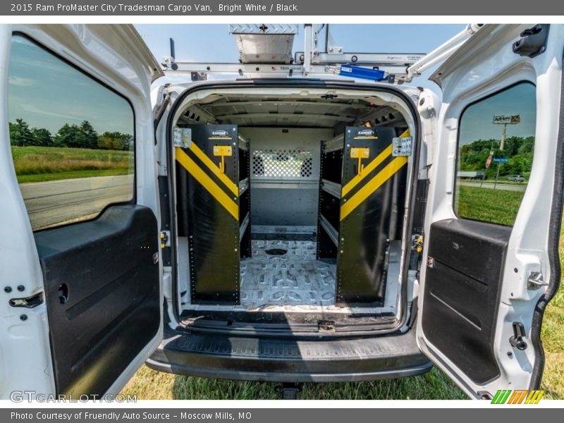 Bright White / Black 2015 Ram ProMaster City Tradesman Cargo Van