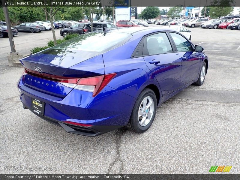 Intense Blue / Medium Gray 2021 Hyundai Elantra SE