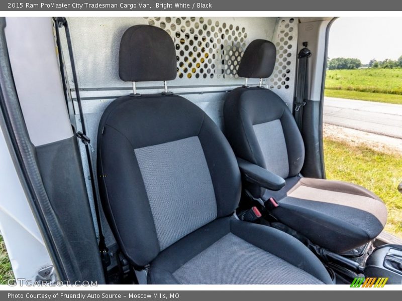 Bright White / Black 2015 Ram ProMaster City Tradesman Cargo Van