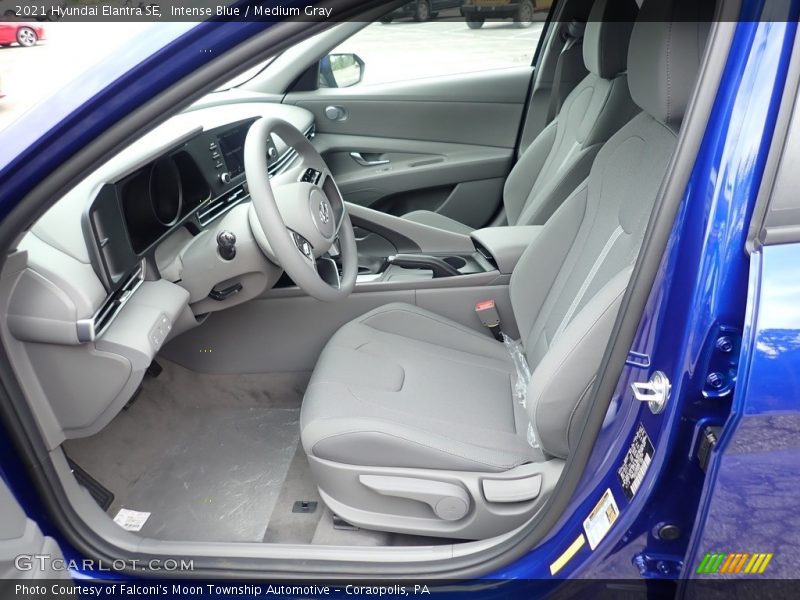 Intense Blue / Medium Gray 2021 Hyundai Elantra SE