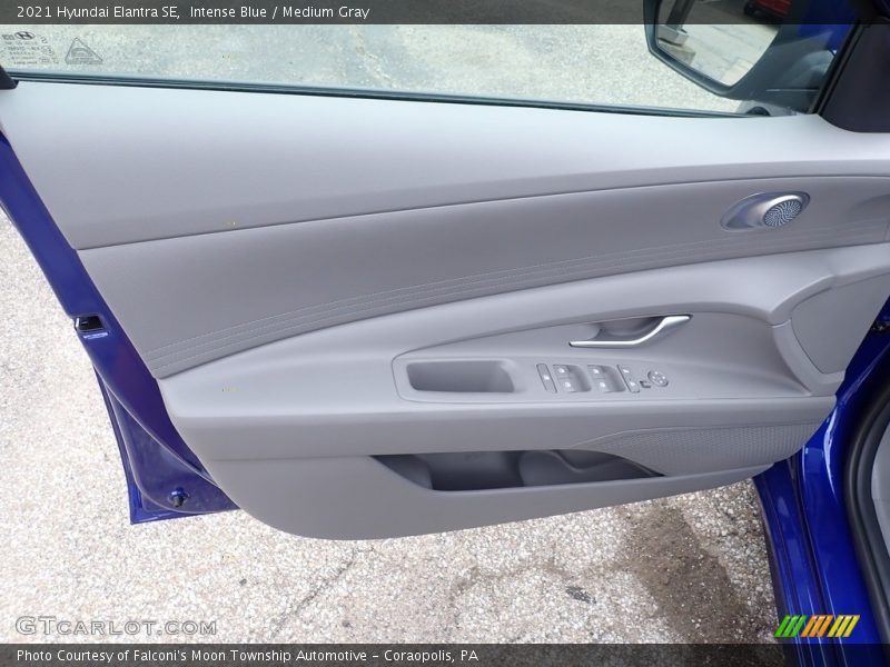 Intense Blue / Medium Gray 2021 Hyundai Elantra SE