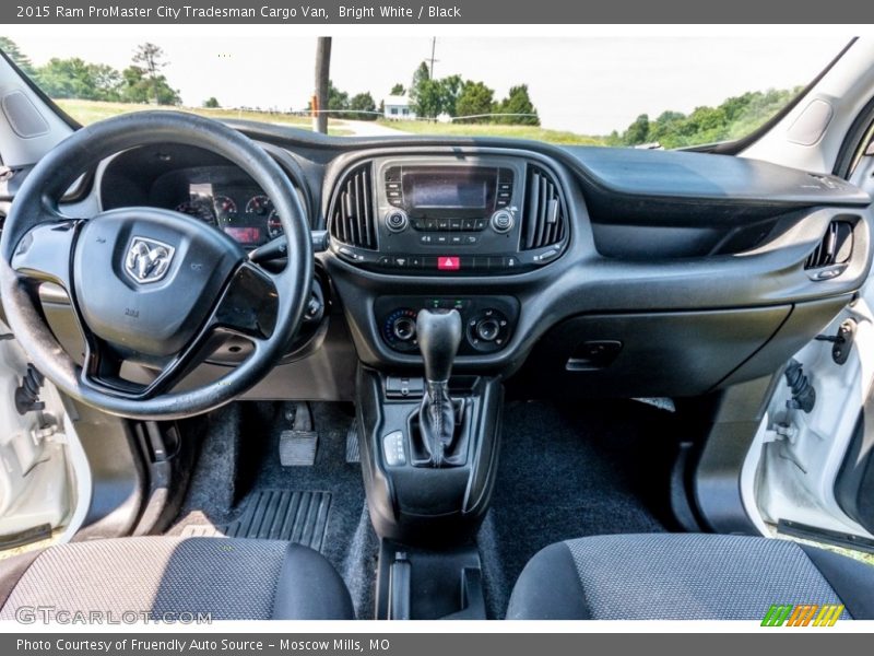  2015 ProMaster City Tradesman Cargo Van Black Interior