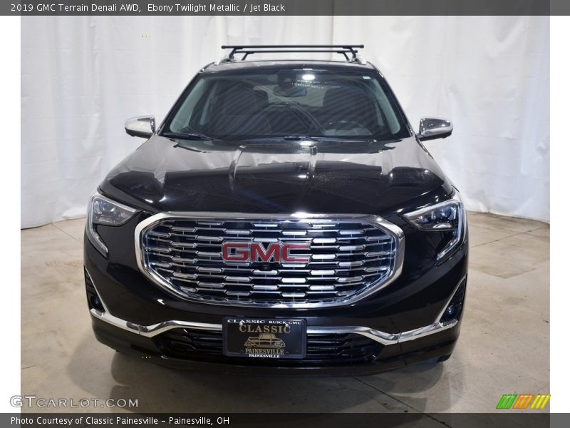 Ebony Twilight Metallic / Jet Black 2019 GMC Terrain Denali AWD