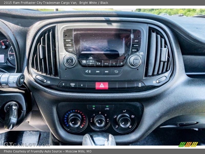 Controls of 2015 ProMaster City Tradesman Cargo Van