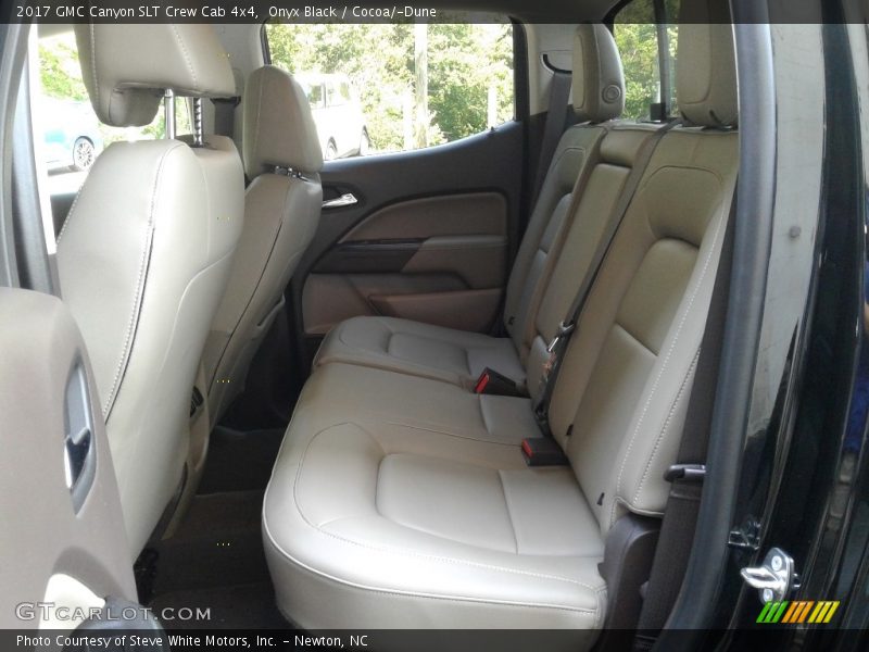 Onyx Black / Cocoa/­Dune 2017 GMC Canyon SLT Crew Cab 4x4