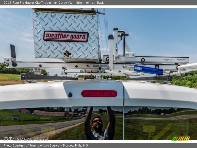 Bright White / Black 2015 Ram ProMaster City Tradesman Cargo Van