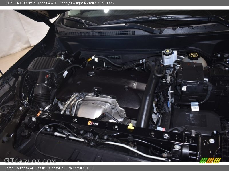 Ebony Twilight Metallic / Jet Black 2019 GMC Terrain Denali AWD