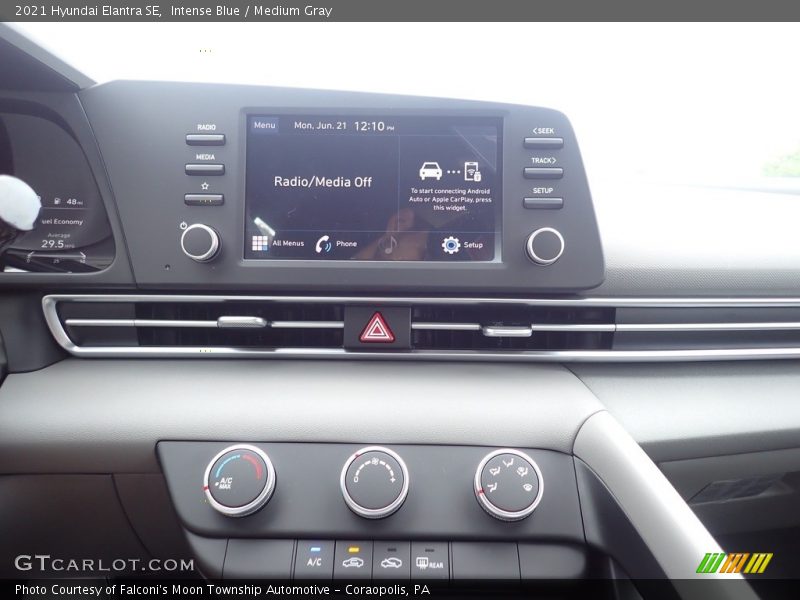 Intense Blue / Medium Gray 2021 Hyundai Elantra SE