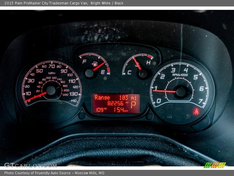  2015 ProMaster City Tradesman Cargo Van Tradesman Cargo Van Gauges