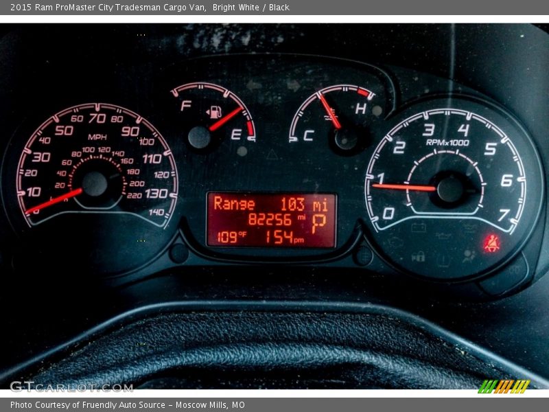  2015 ProMaster City Tradesman Cargo Van Tradesman Cargo Van Gauges