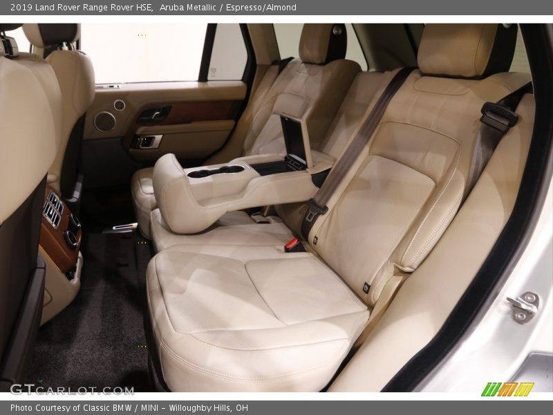 Aruba Metallic / Espresso/Almond 2019 Land Rover Range Rover HSE