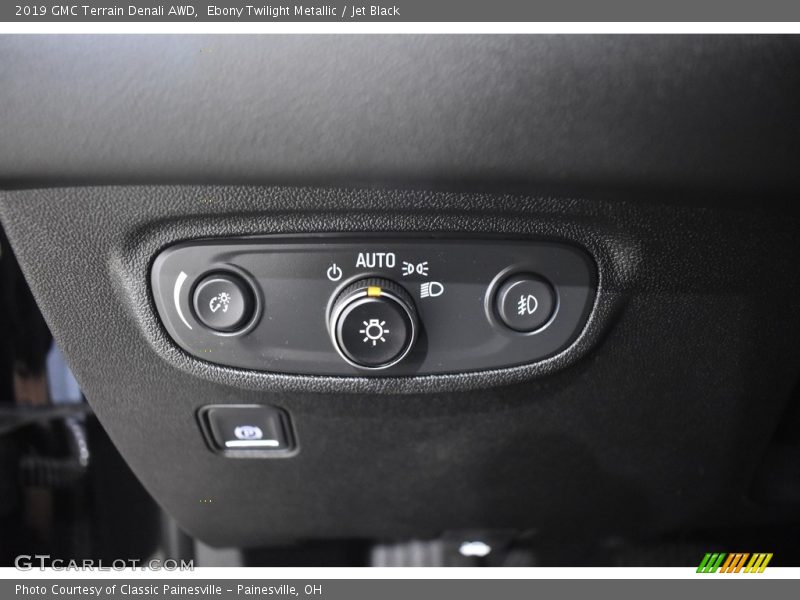 Ebony Twilight Metallic / Jet Black 2019 GMC Terrain Denali AWD